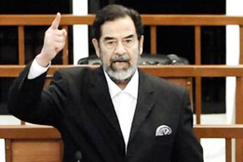 avier Saavedra_Saddam Hussein